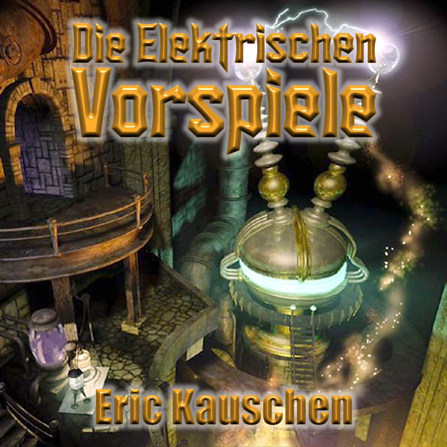 Die Elektrischen Vorspiele album cover by Eric Kauschen